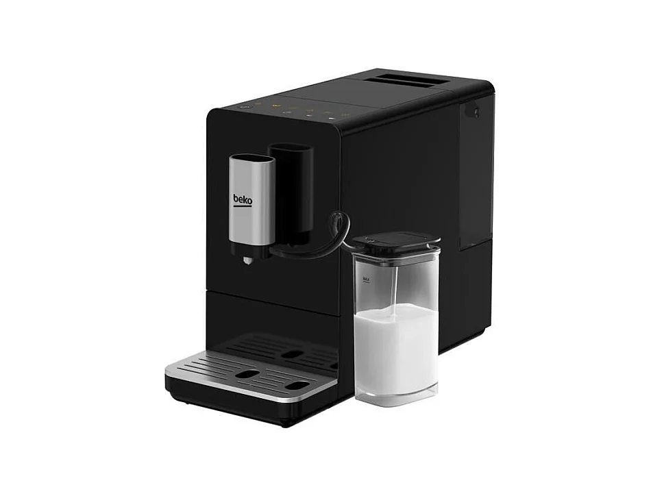 Machine expresso automatique - BEKO - CEG3194B - 1350 W - Carafe a lait - Noir