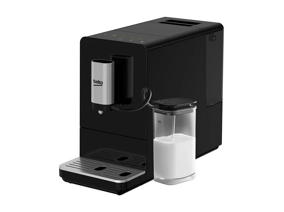 Machine expresso automatique - BEKO - CEG3194B - 1350 W - Carafe a lait - Noir