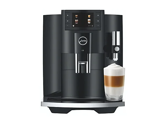 Jura E8 Superautomatische Kaffeemaschine - Klavier Schwarz 1450W, 15 Bar 1,9L
