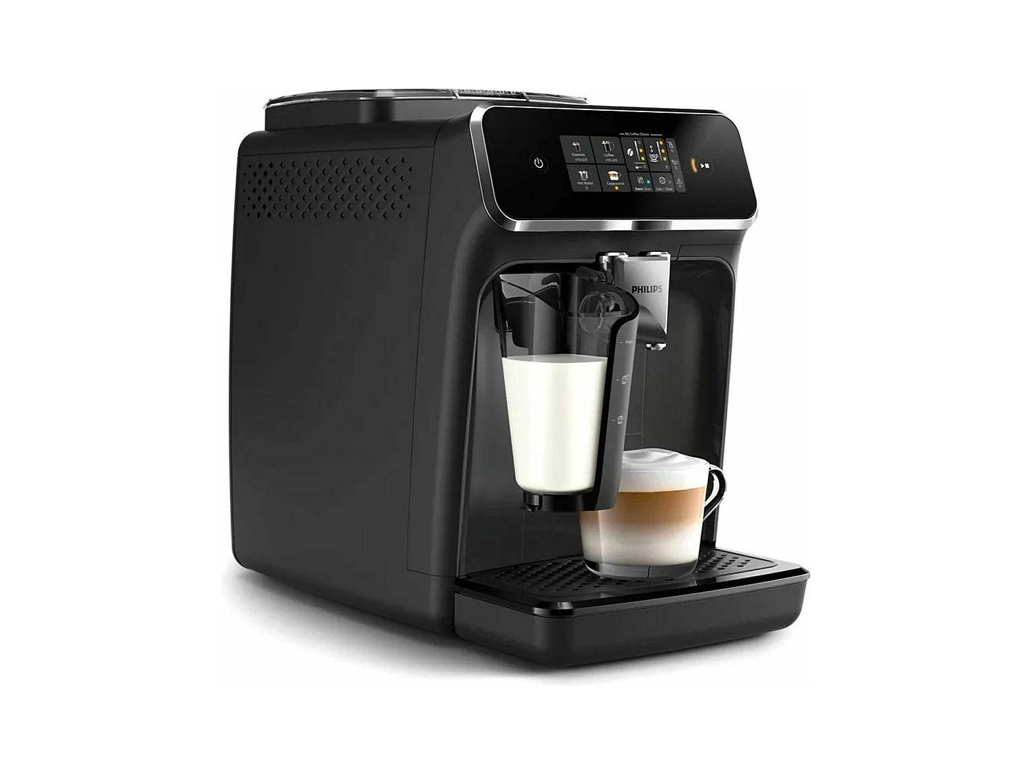 Philips Robot café 15bars noir et gris perle - EP2334-10