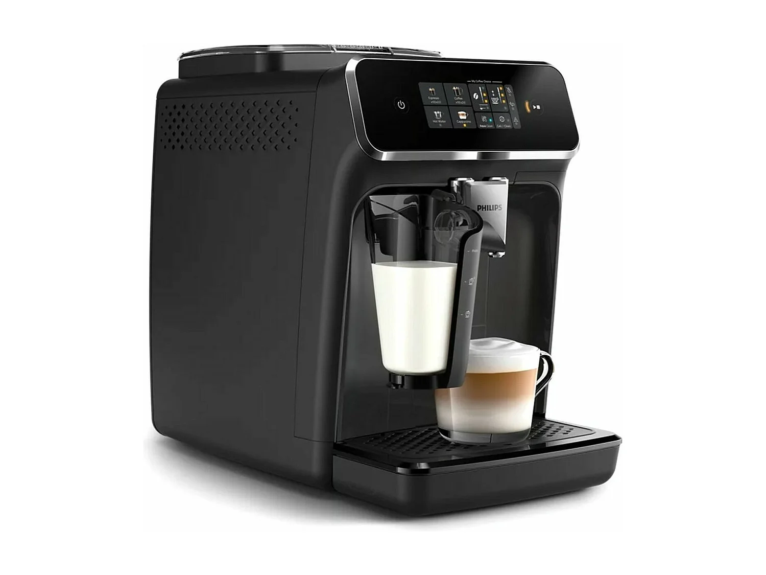 Automatyczna ekspres do kawy Philips EP2334-10 w kolorze czarnym i szarym perłowym