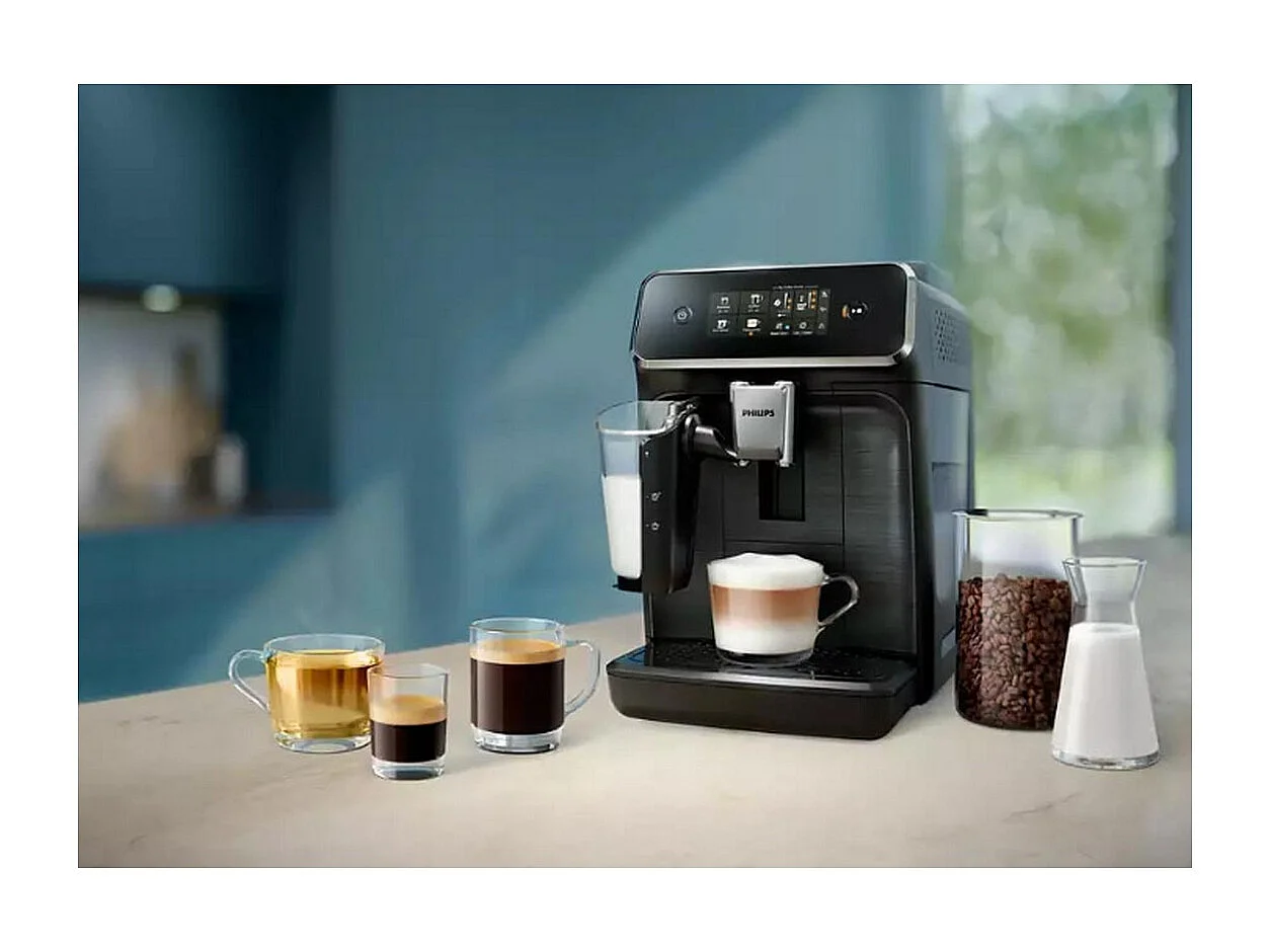 Automatyczna ekspres do kawy Philips EP2334-10 w kolorze czarnym i szarym perłowym