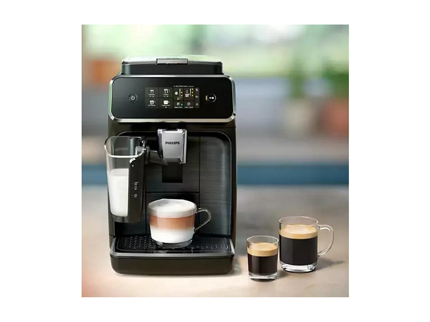 Automatyczna ekspres do kawy Philips EP2334-10 w kolorze czarnym i szarym perłowym