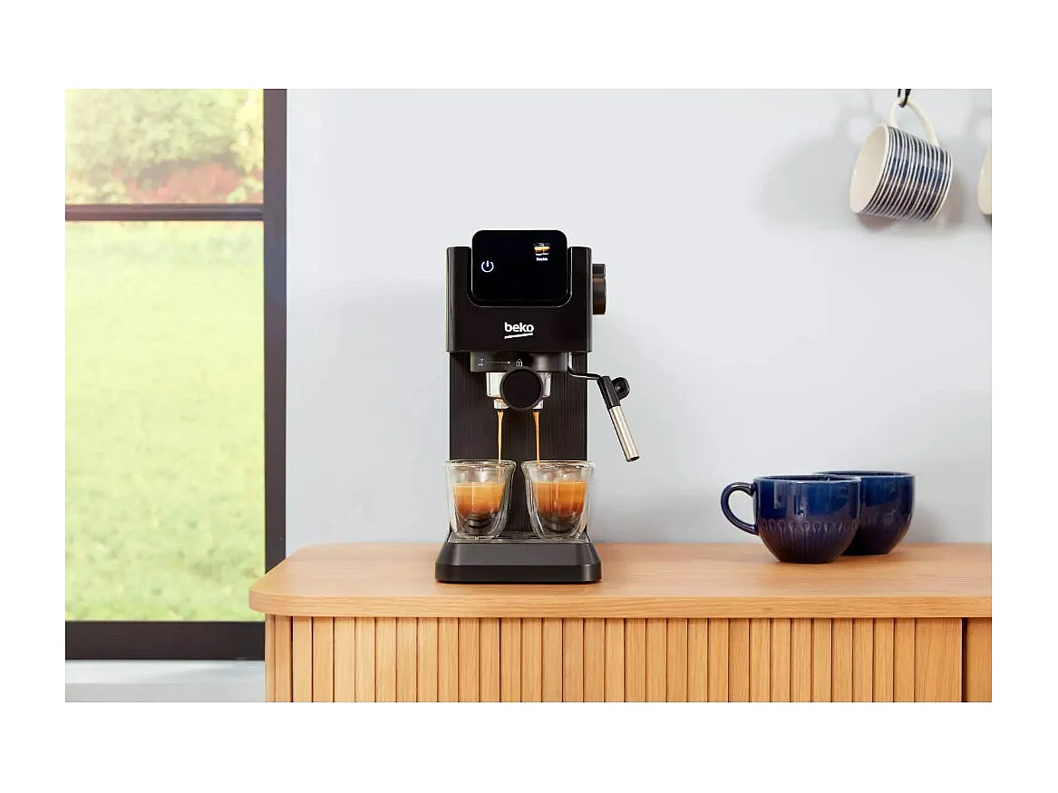 Machine expresso manuelle - BEKO - CEP5302B - 1628 W - 1,1 L - Noir