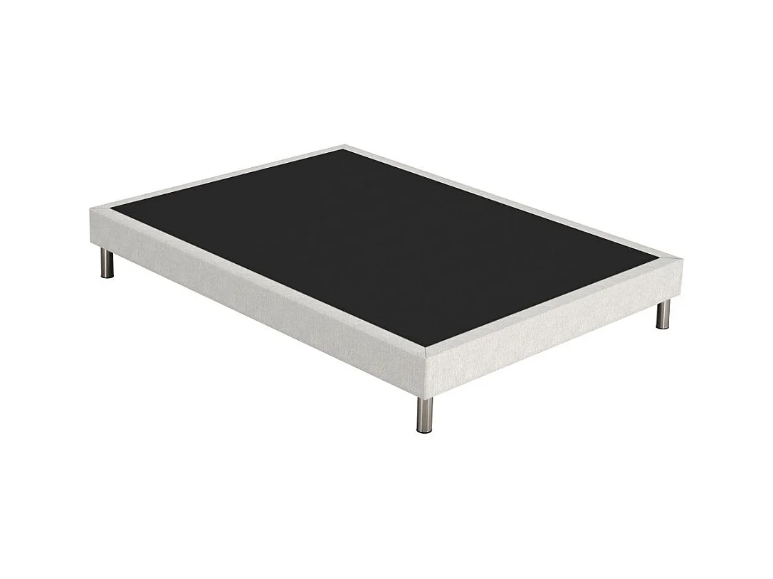 Matelas Moorea + sommier SR15 - 140x190 - Mousse - Hauteur 25 cm - Soutien ferme