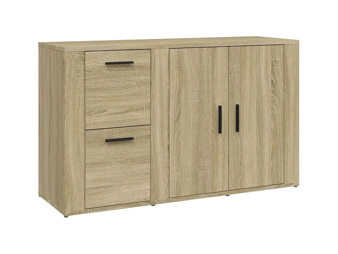 Buffet Chêne sonoma 100x33x59,5 cm Bois d'ingénierie