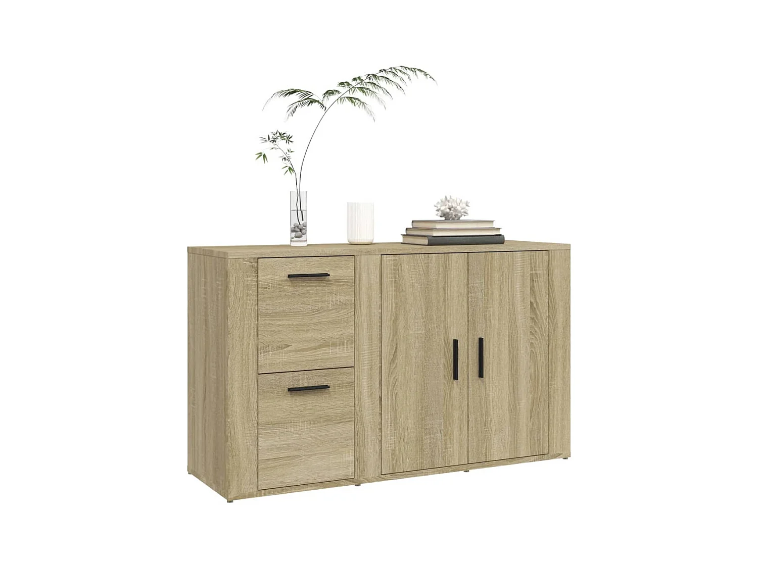 Buffet Chêne sonoma 100x33x59,5 cm Bois d'ingénierie
