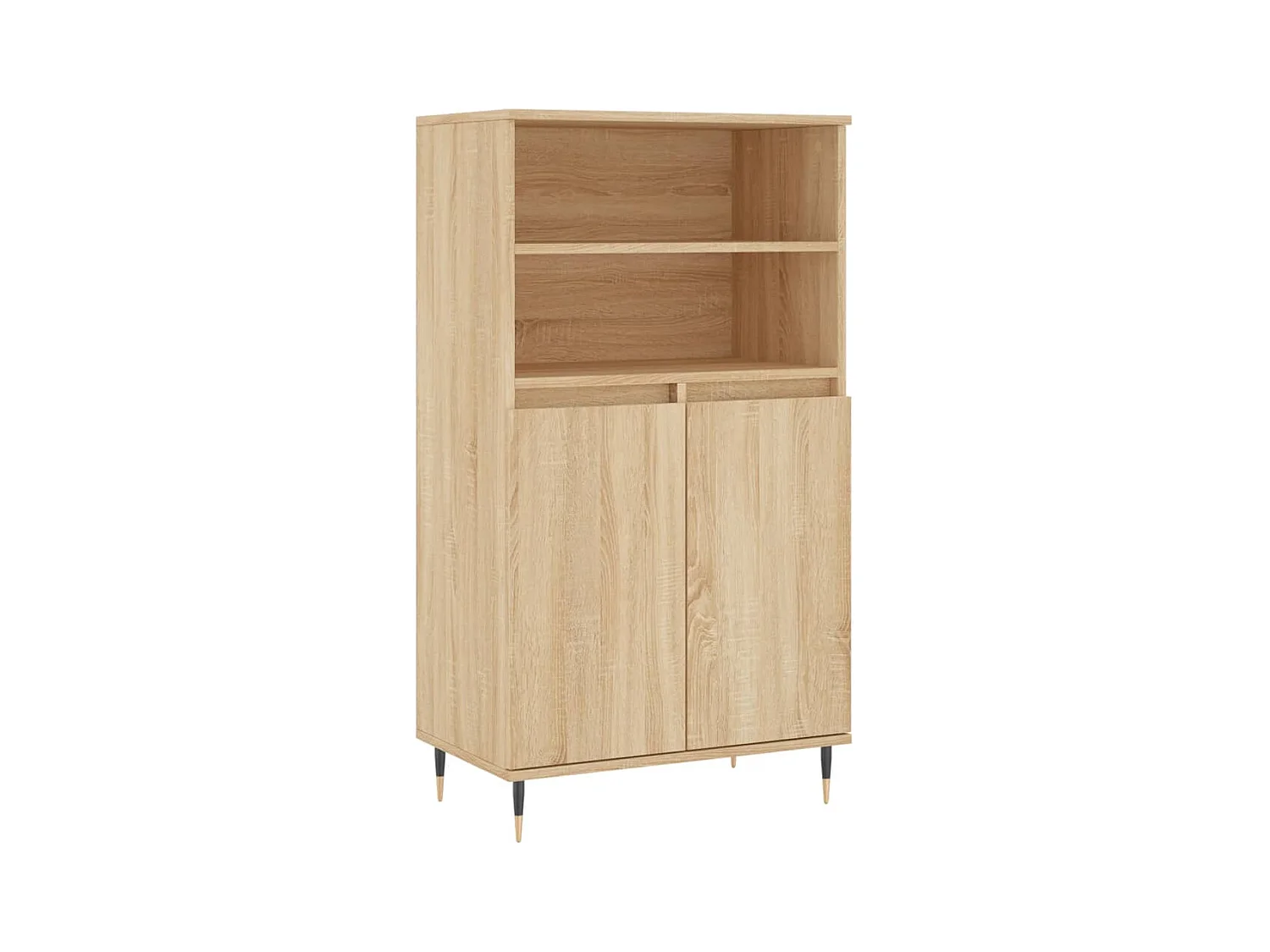 Buffet haut Chêne sonoma 60x36x110 cm Bois d'ingénierie