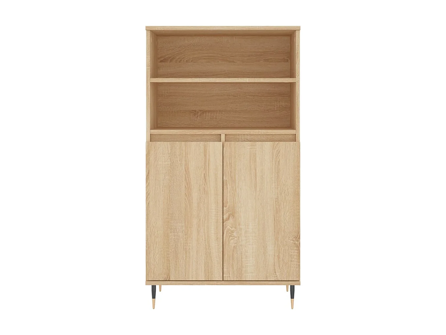 Buffet haut Chêne sonoma 60x36x110 cm Bois d'ingénierie