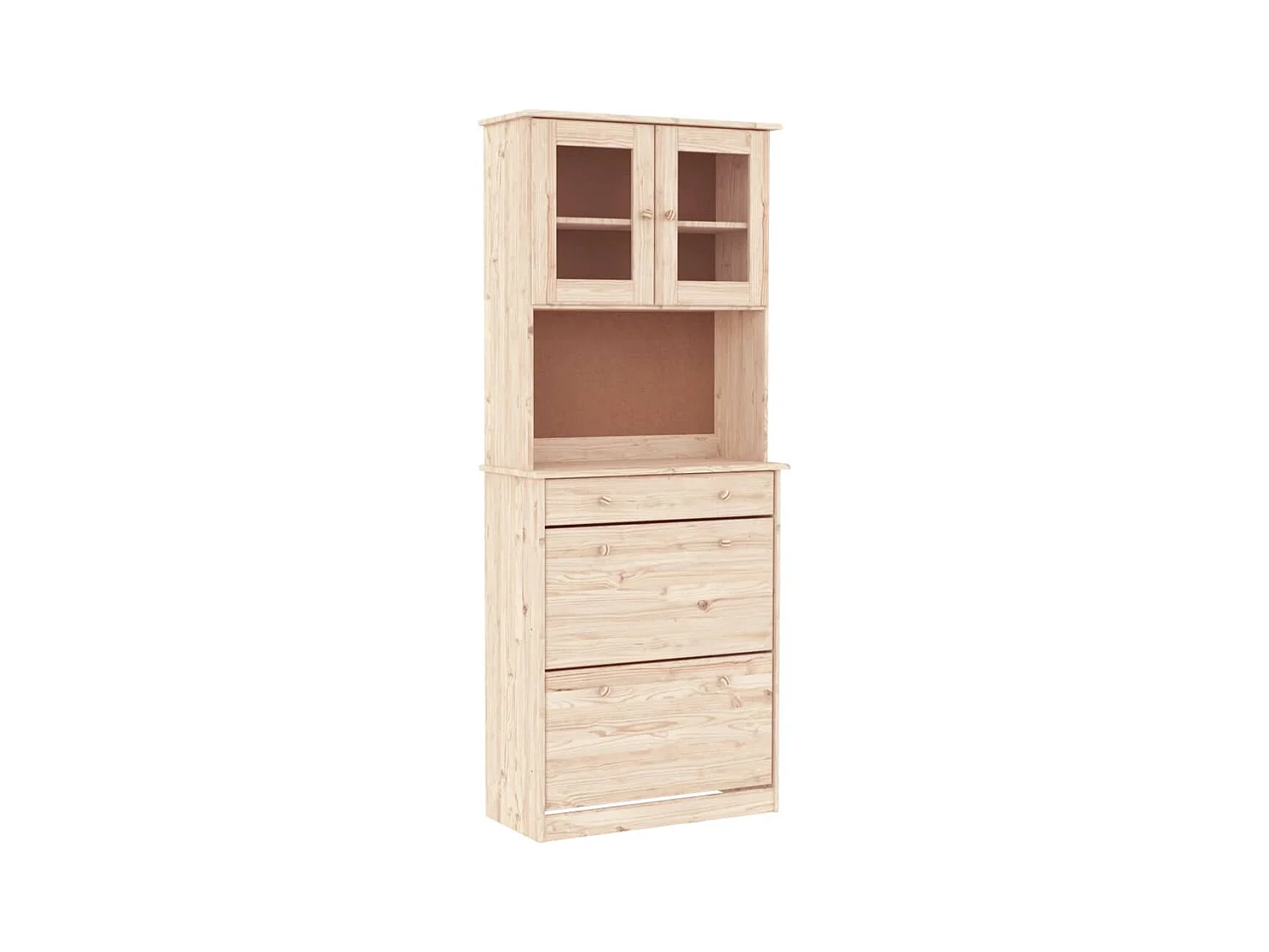 Buffet ALTA 77x35x188 cm bois massif de pin