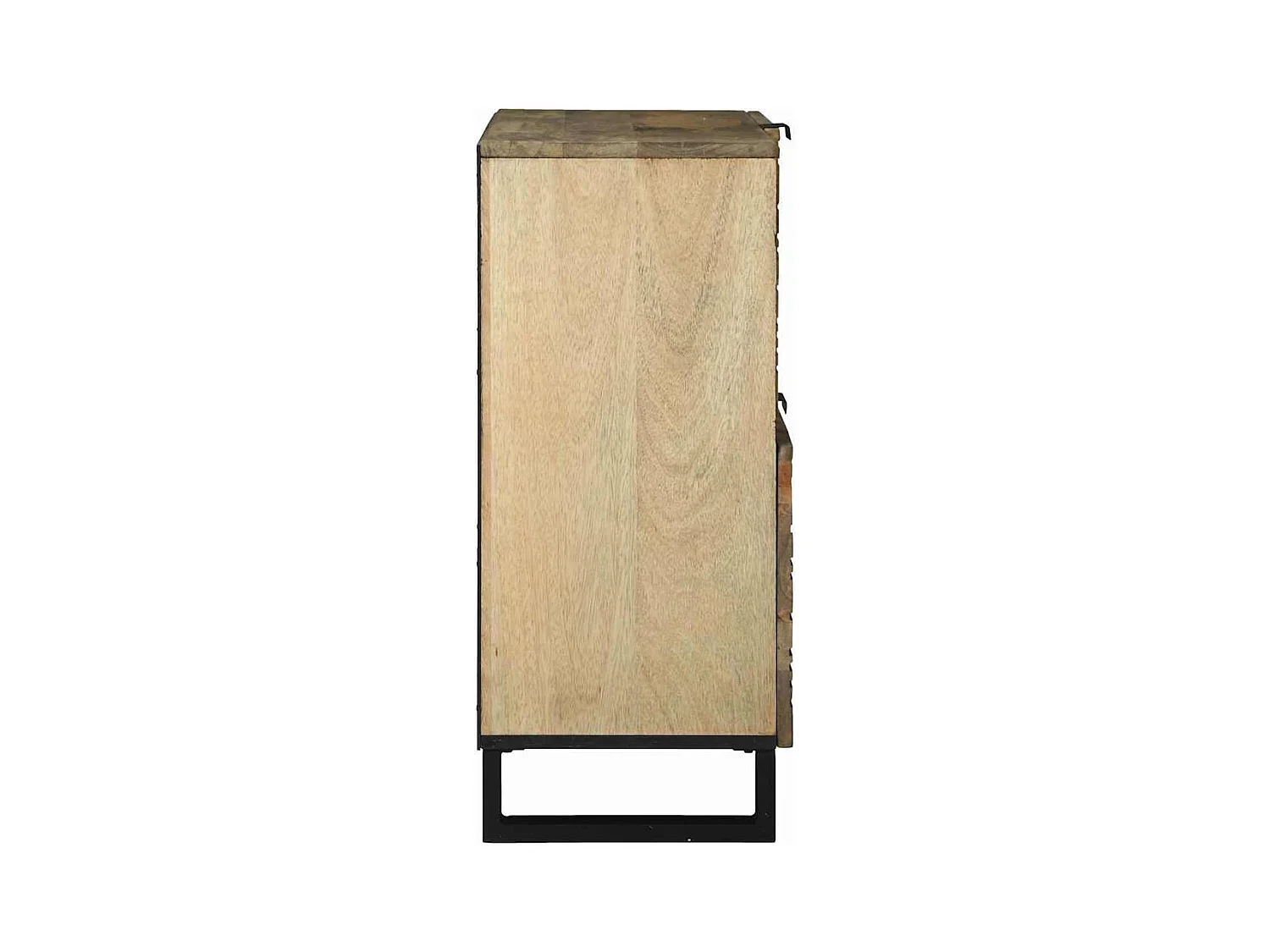 Sideboard – 80x33,5x75 cm, aus massivem Mangoholz