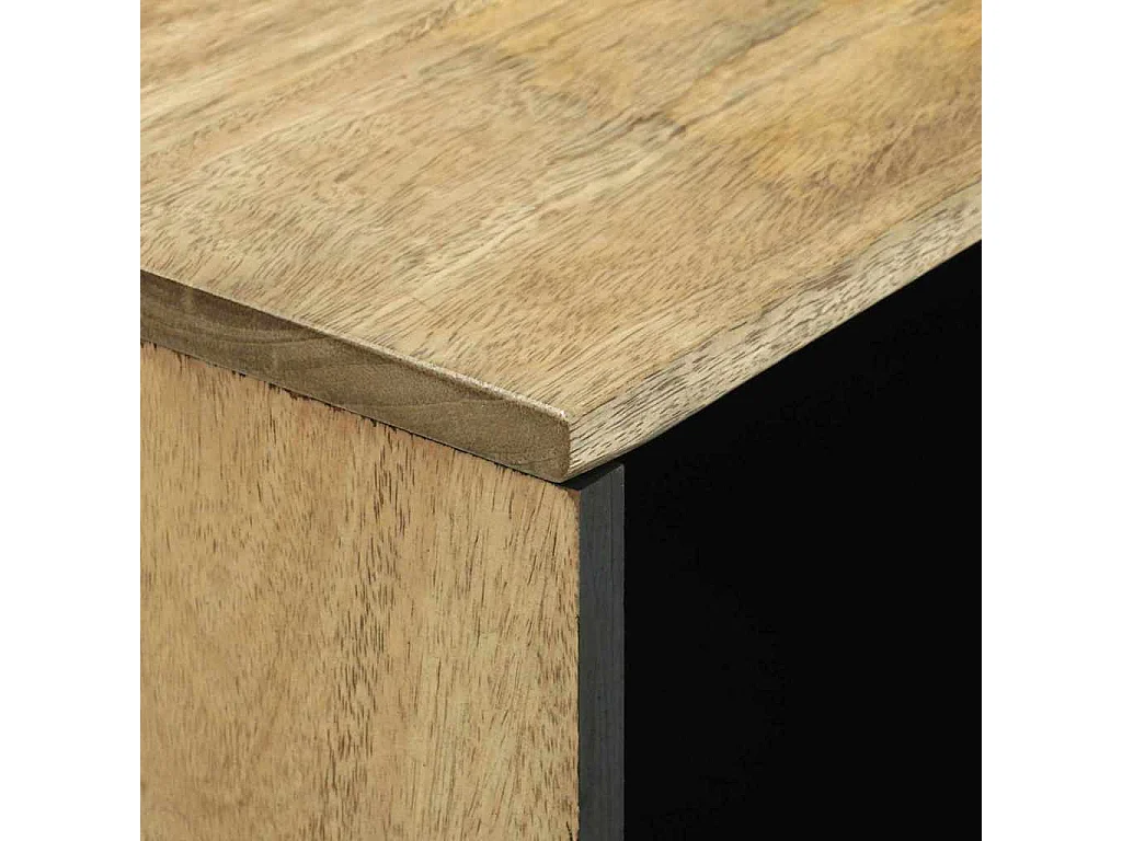 Sideboard – 80x33,5x75 cm, aus massivem Mangoholz