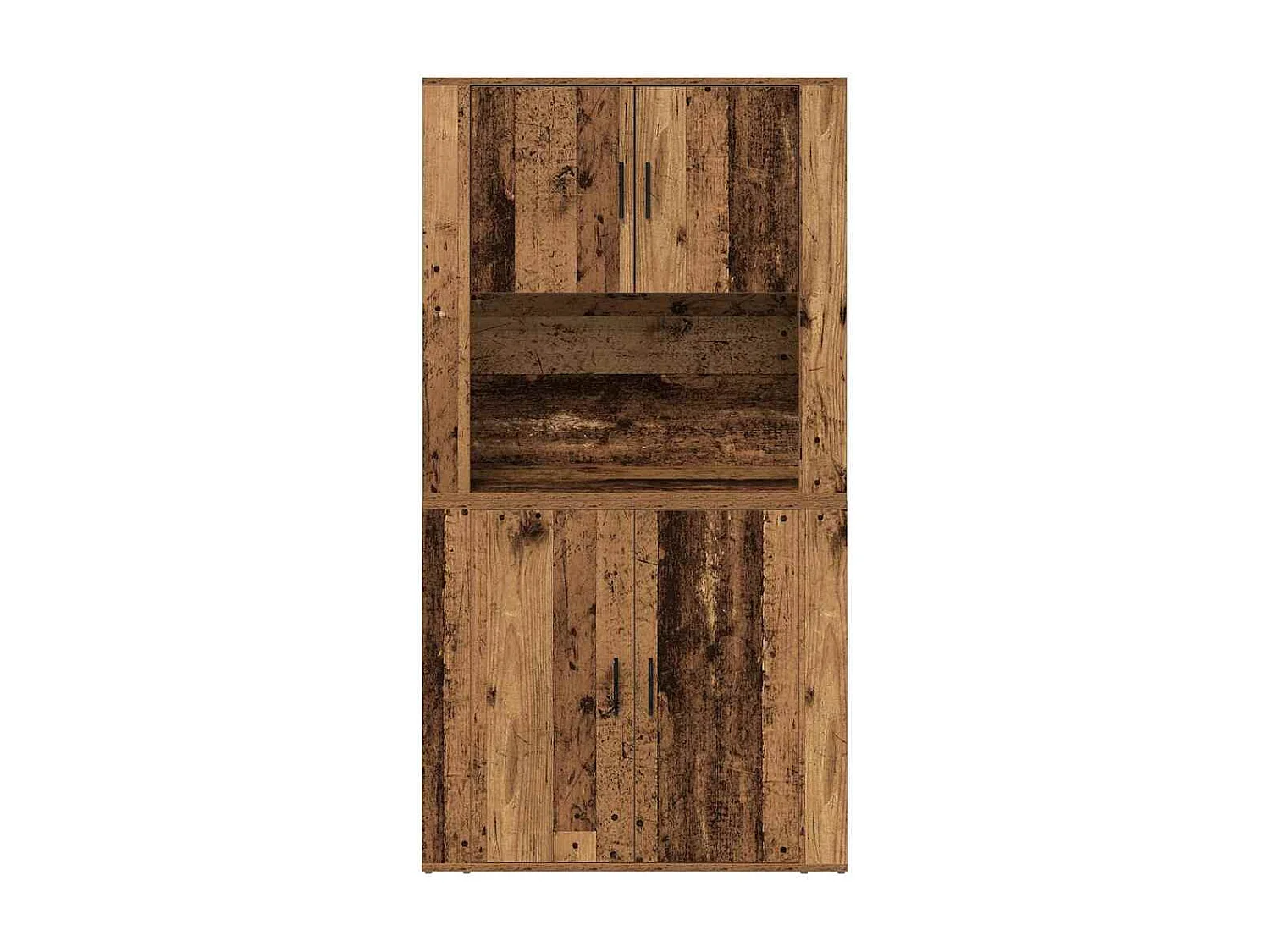 Credenza antica in legno 80x33x150 cm in legno ricostituito