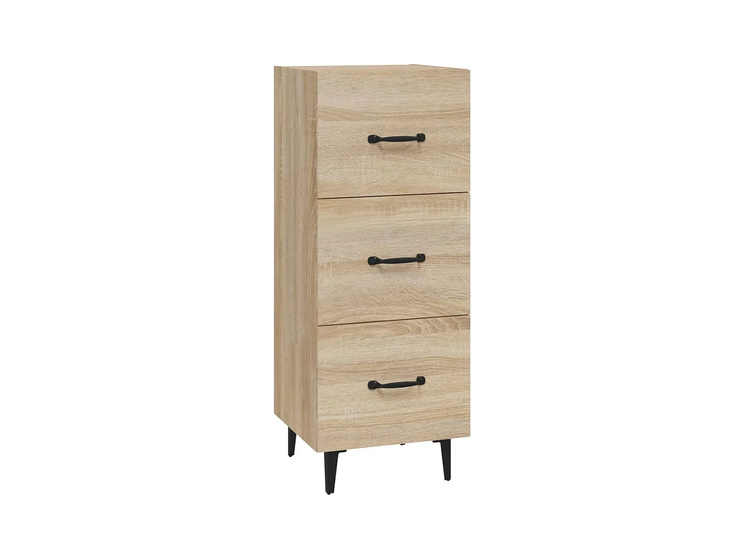Sonoma Eiken Dressoir 34,5x34x90 cm Engineered Wood