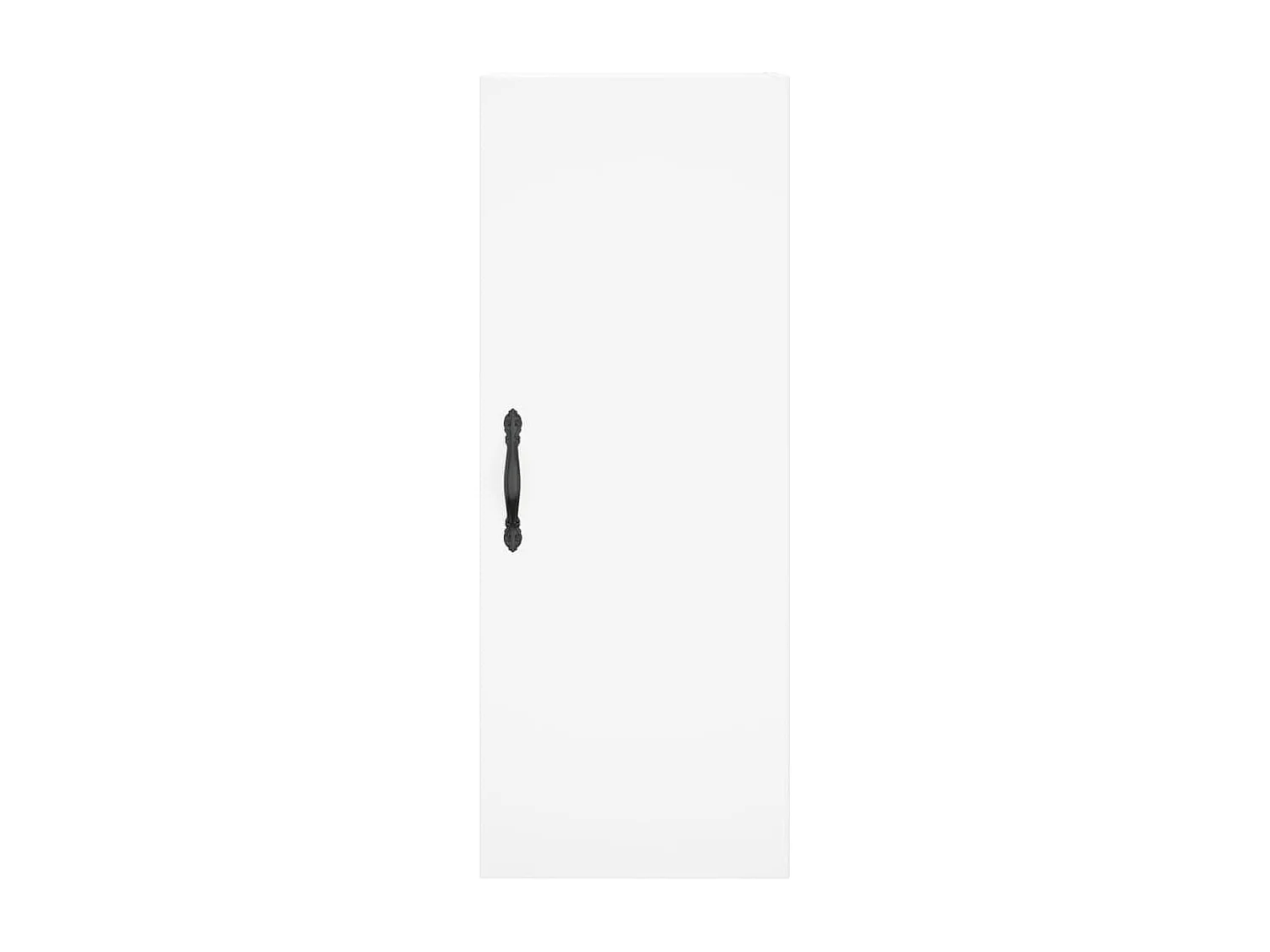 Wit hoog dressoir 34,5x34x180 cm Technisch hout