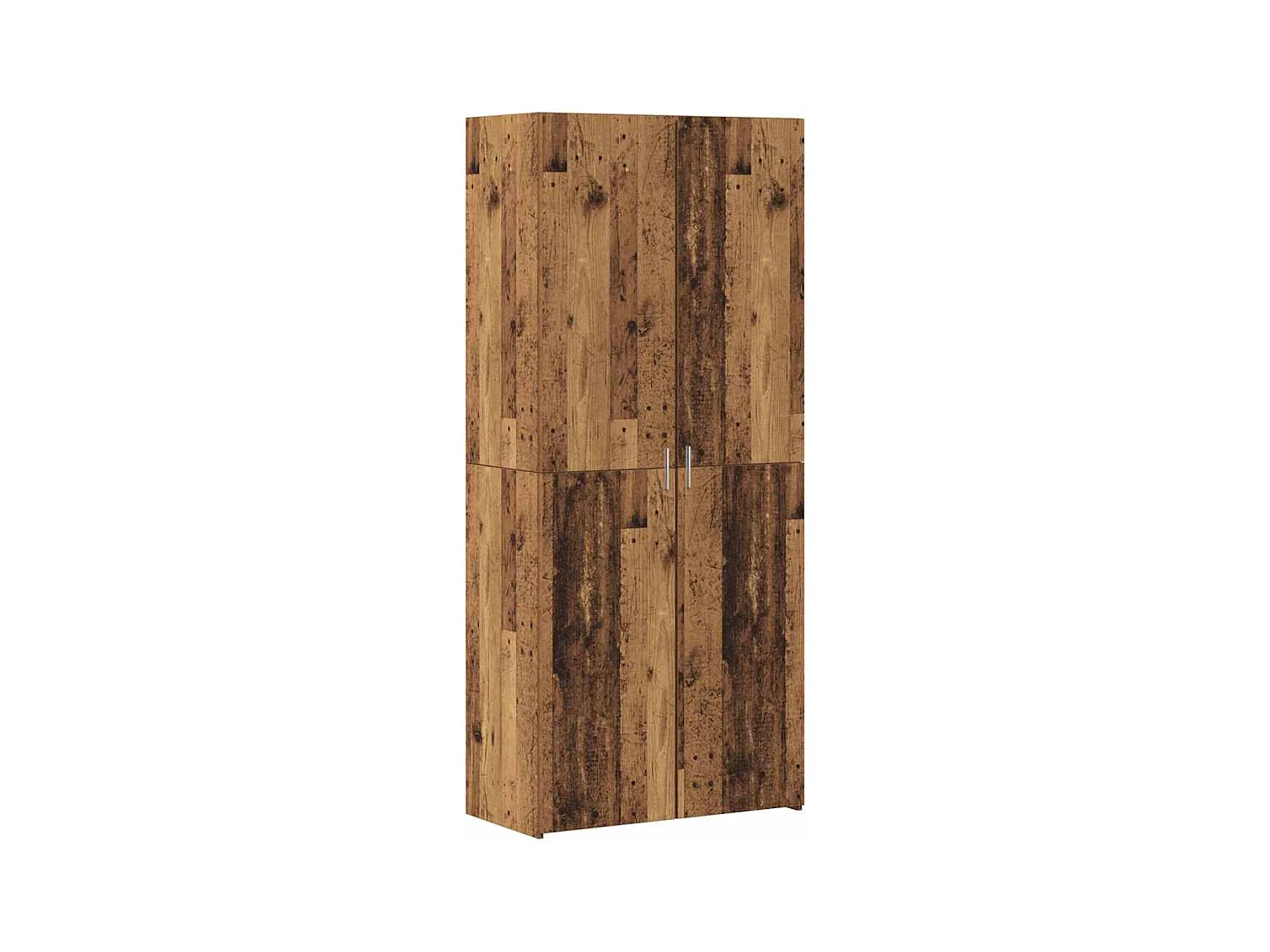 Buffet en Bois Ancien 40x42,5x185 cm Bois reconstitué