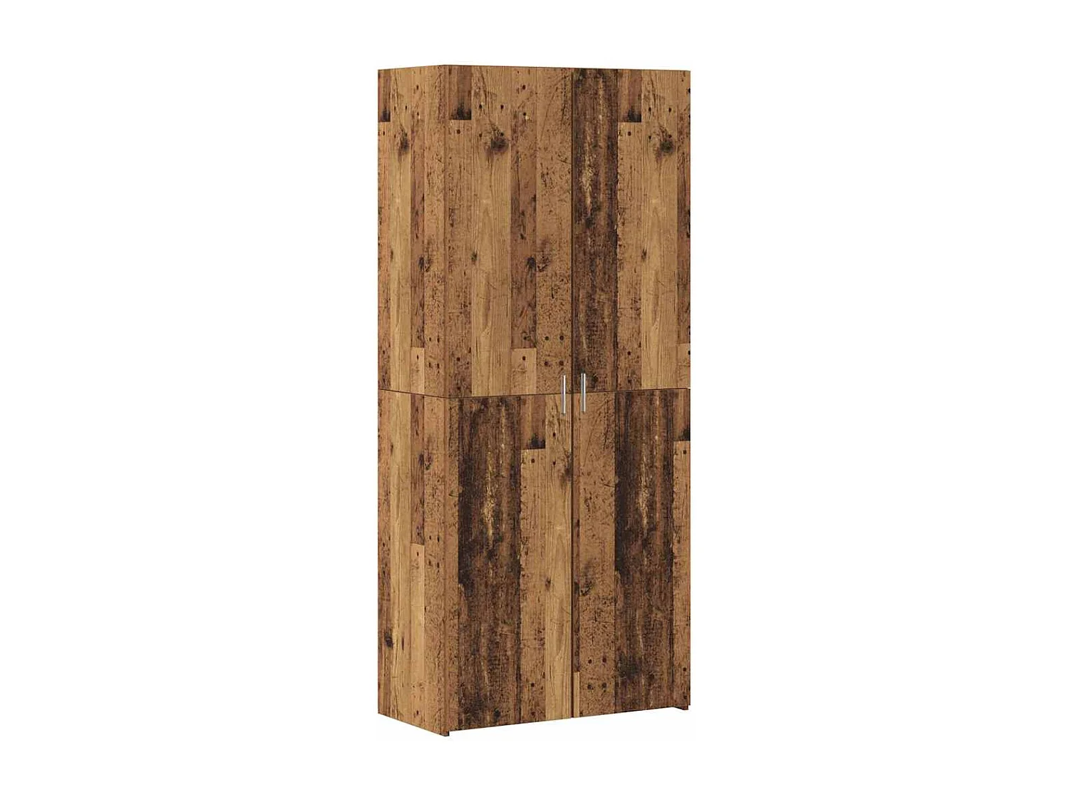 Buffet en Bois Ancien 40x42,5x185 cm Bois reconstitué