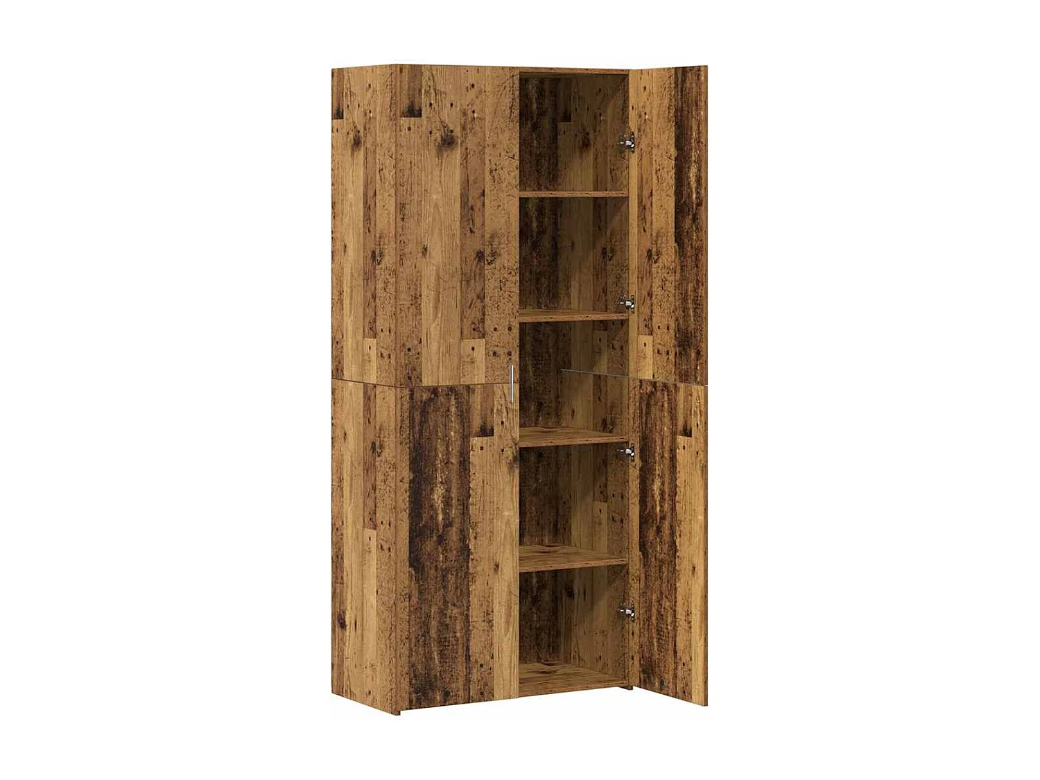 Buffet en Bois Ancien 40x42,5x185 cm Bois reconstitué