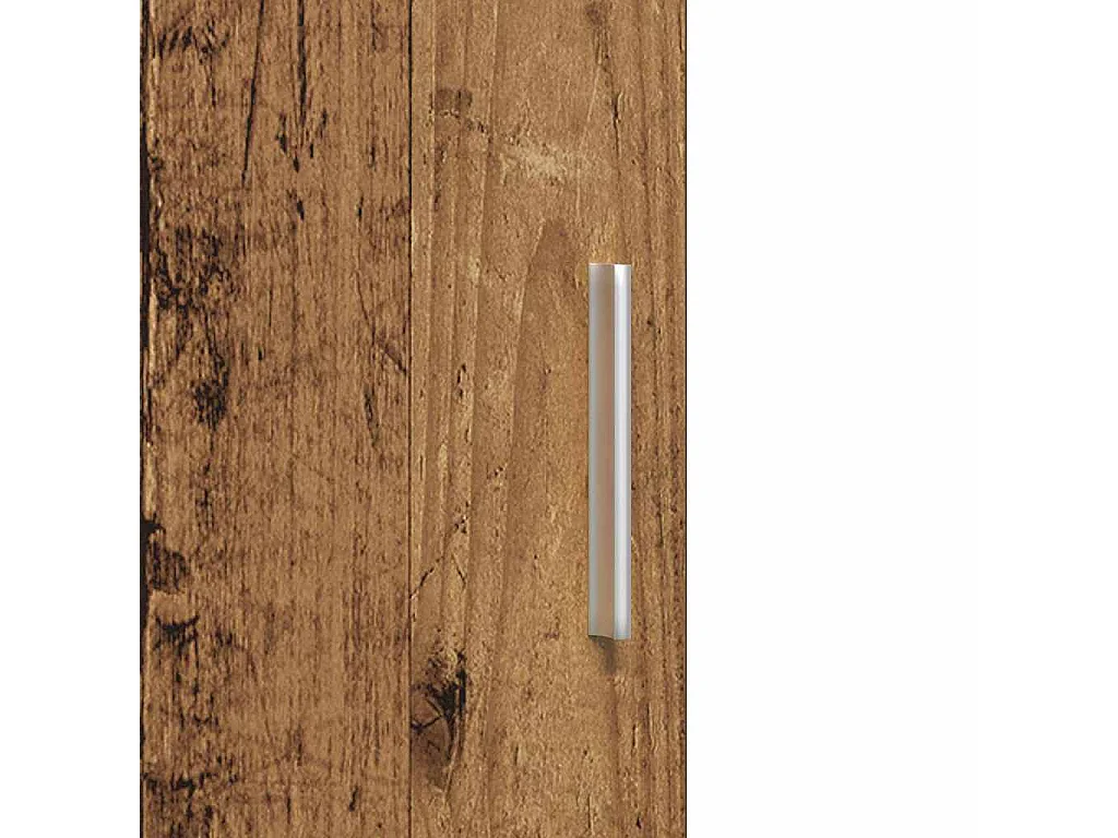 Buffet en Bois Ancien 40x42,5x185 cm Bois reconstitué