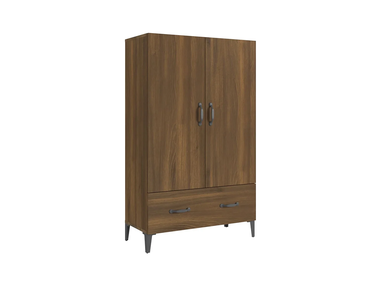 Buffet Chêne marron 70x31x115 cm Bois d'ingénierie