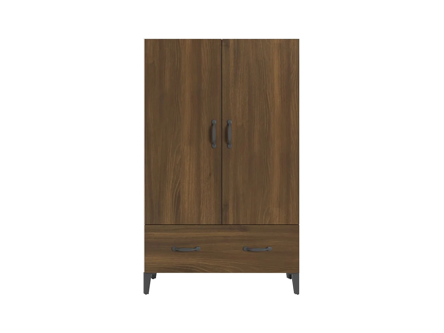 Buffet Chêne marron 70x31x115 cm Bois d'ingénierie