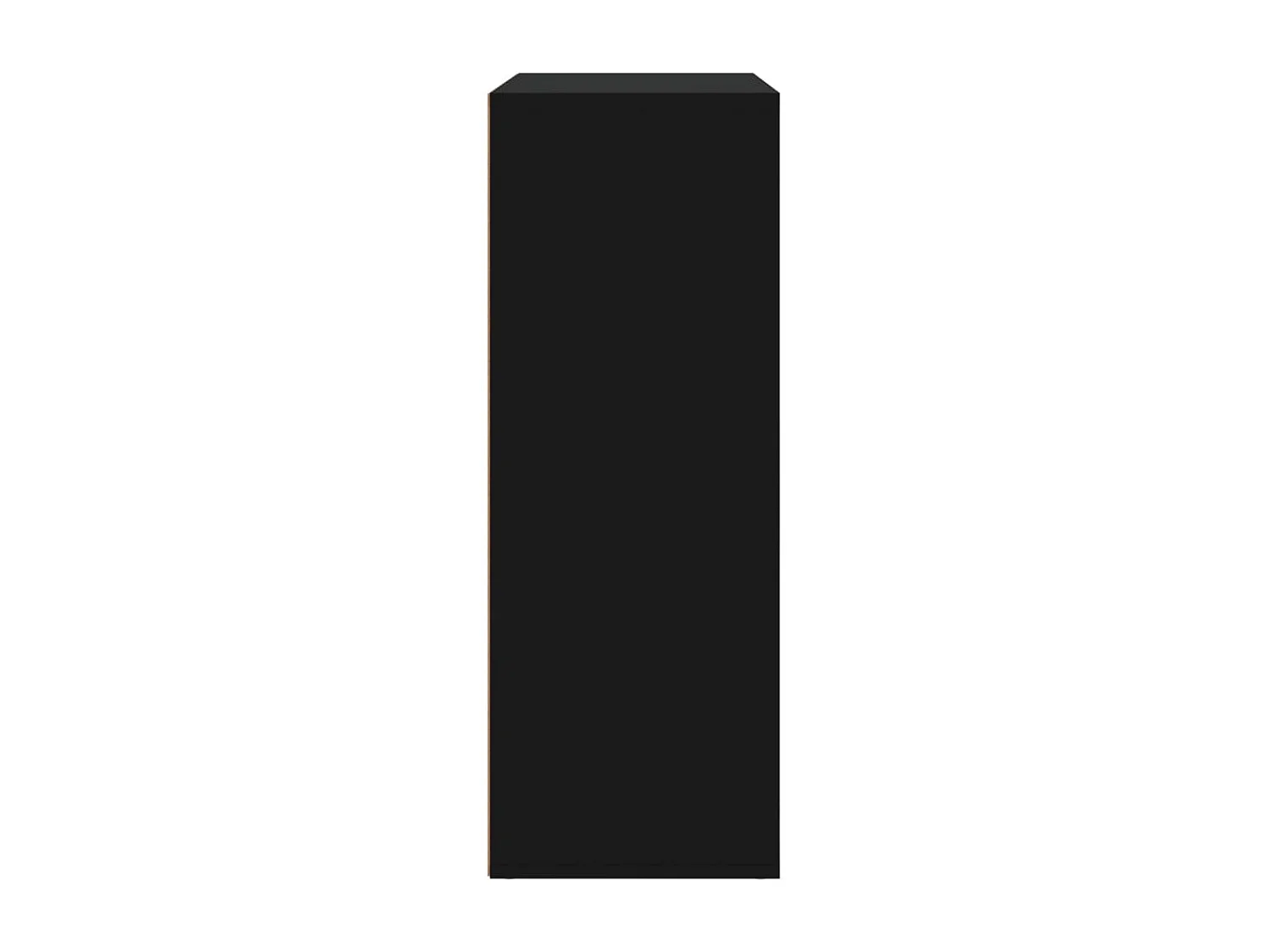 Credenze 2 pezzi nere 60x31x84 cm in legno ingegnerizzato