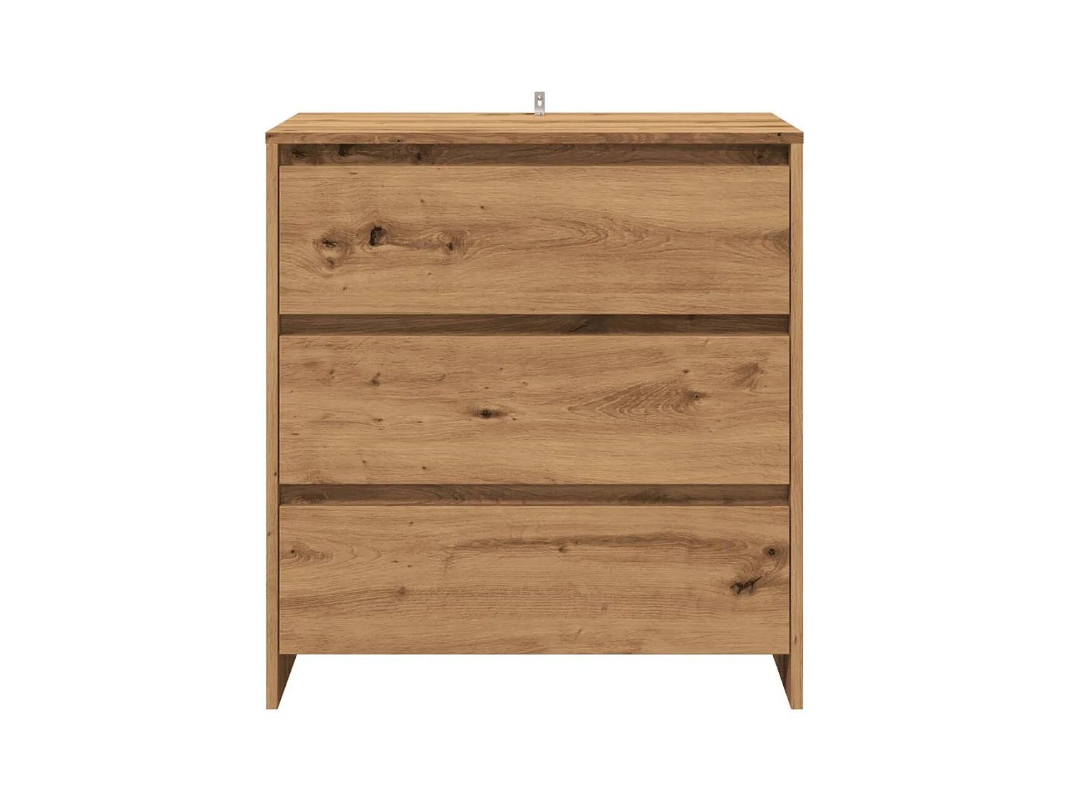 Credenza artigianale in rovere 70x41x75 cm in legno ingegnerizzato