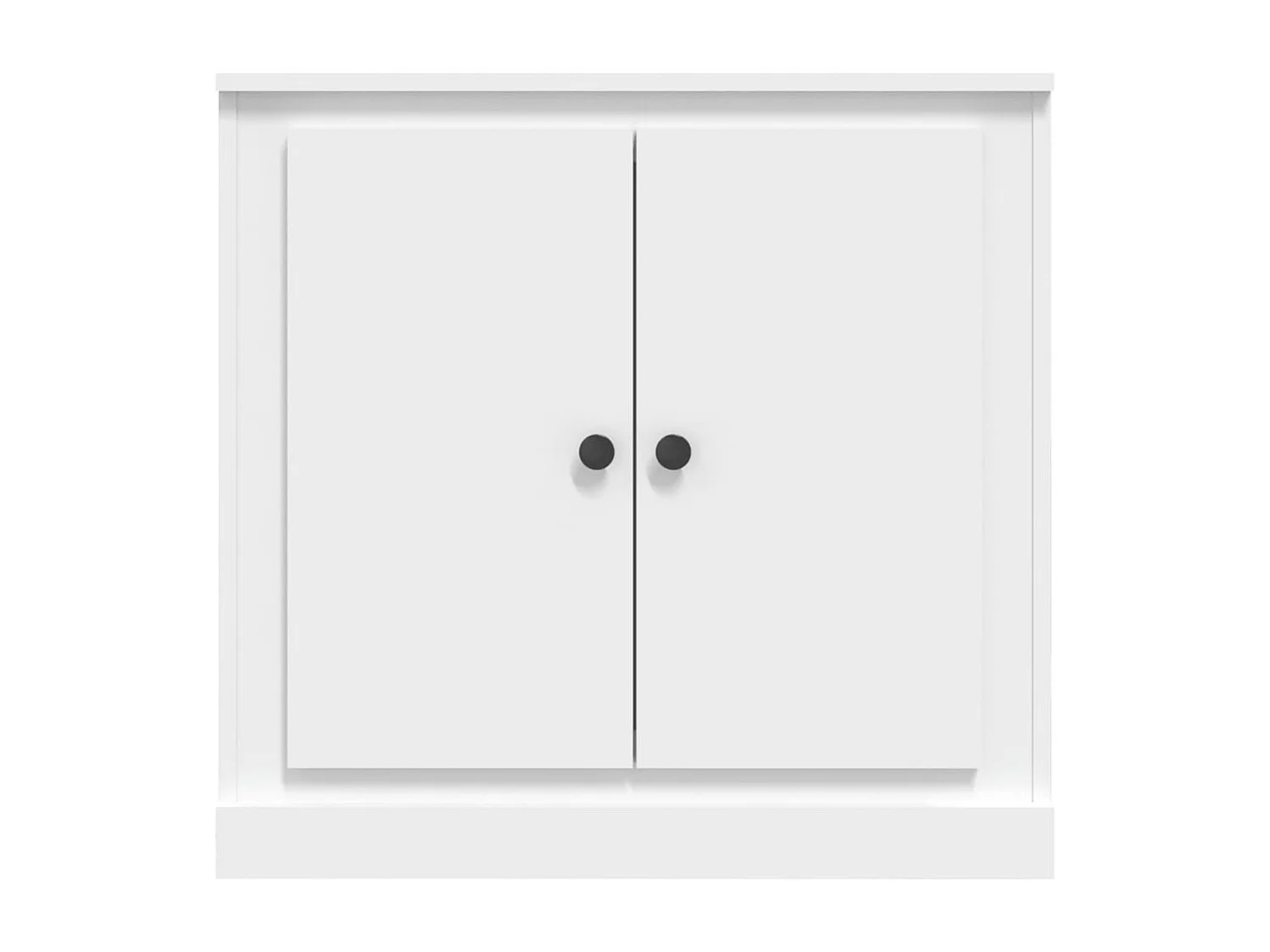 Buffet blanc 70x35,5x67,5 cm bois d'ingénierie