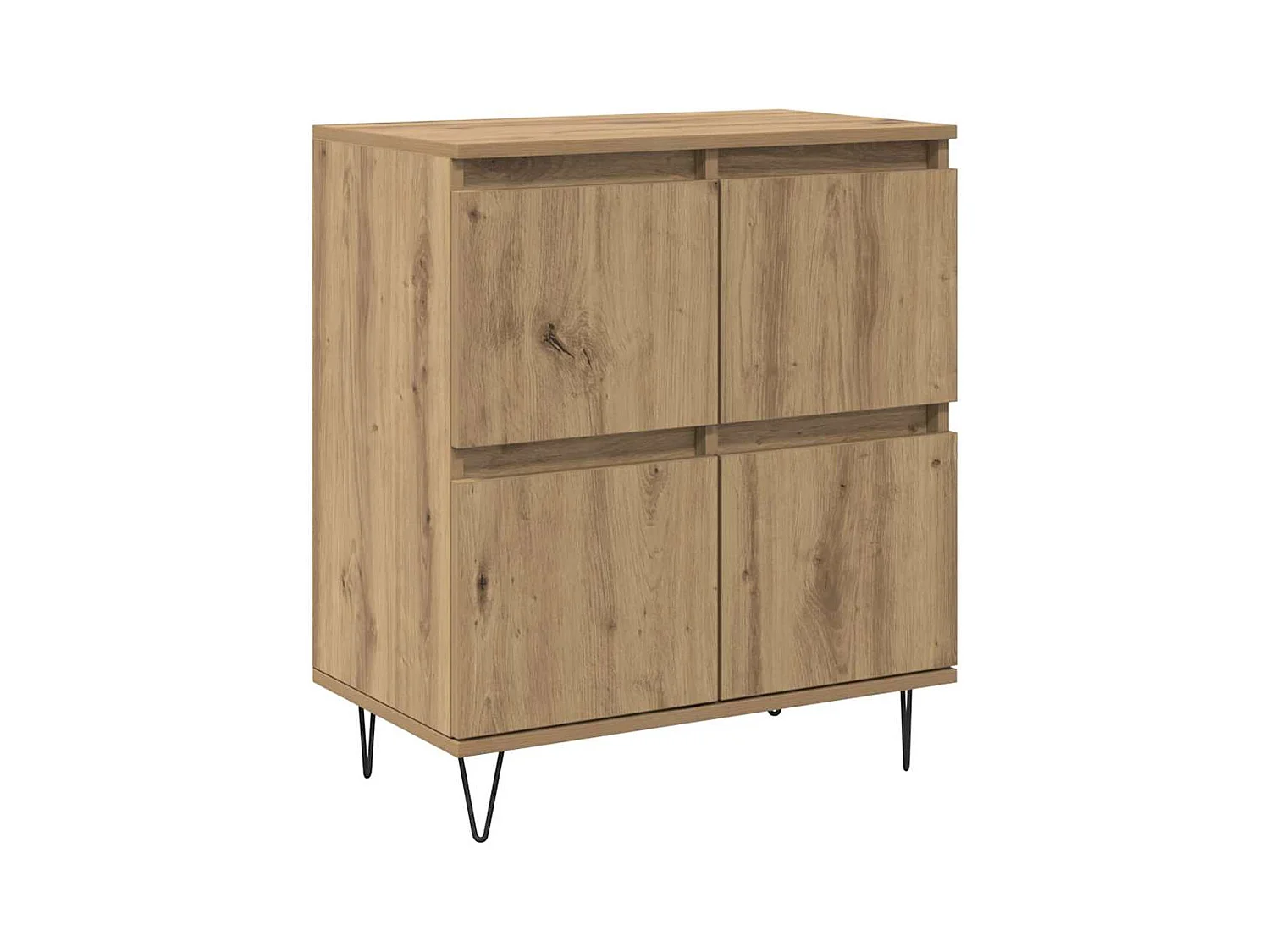 Credenza con contenitore con anta Marrone 60 x 35 x 70 cm Legno ingegnerizzato
