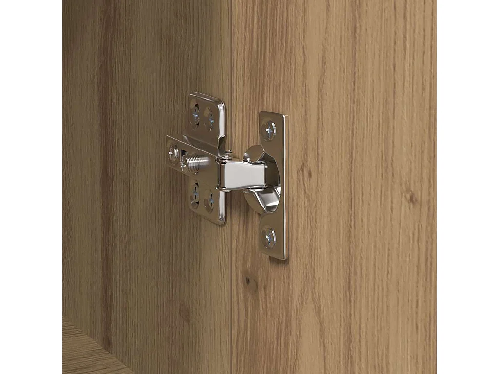 Buffet avec stockage avec porte Marron 60 x 35 x 70 cm Bois d'ingénierie