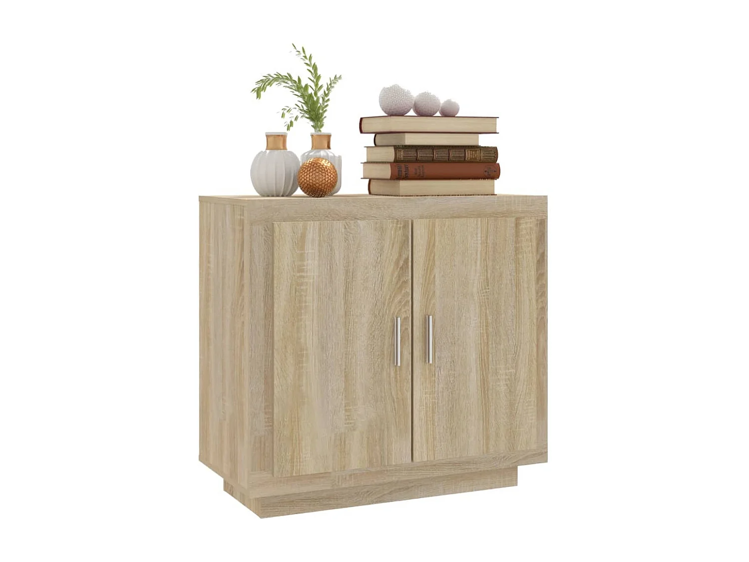 Buffet Chêne sonoma 80x40x75 cm Bois d'ingénierie