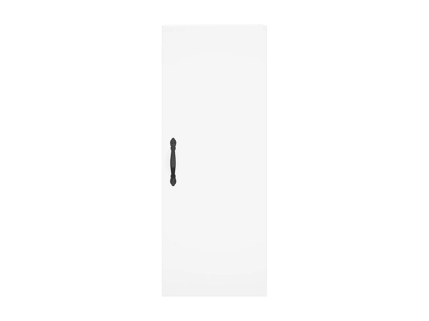 Credenza alta bianca 34,5x34x180 cm Legno ingegnerizzato