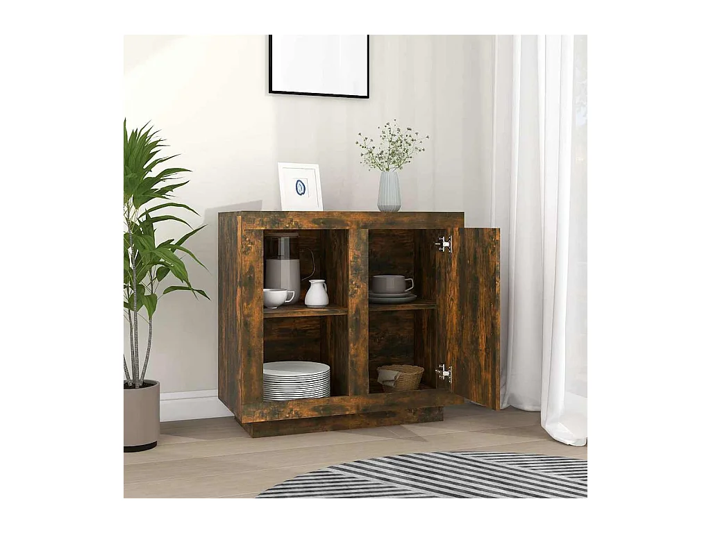 Buffet Chêne fumé 80x40x75 cm