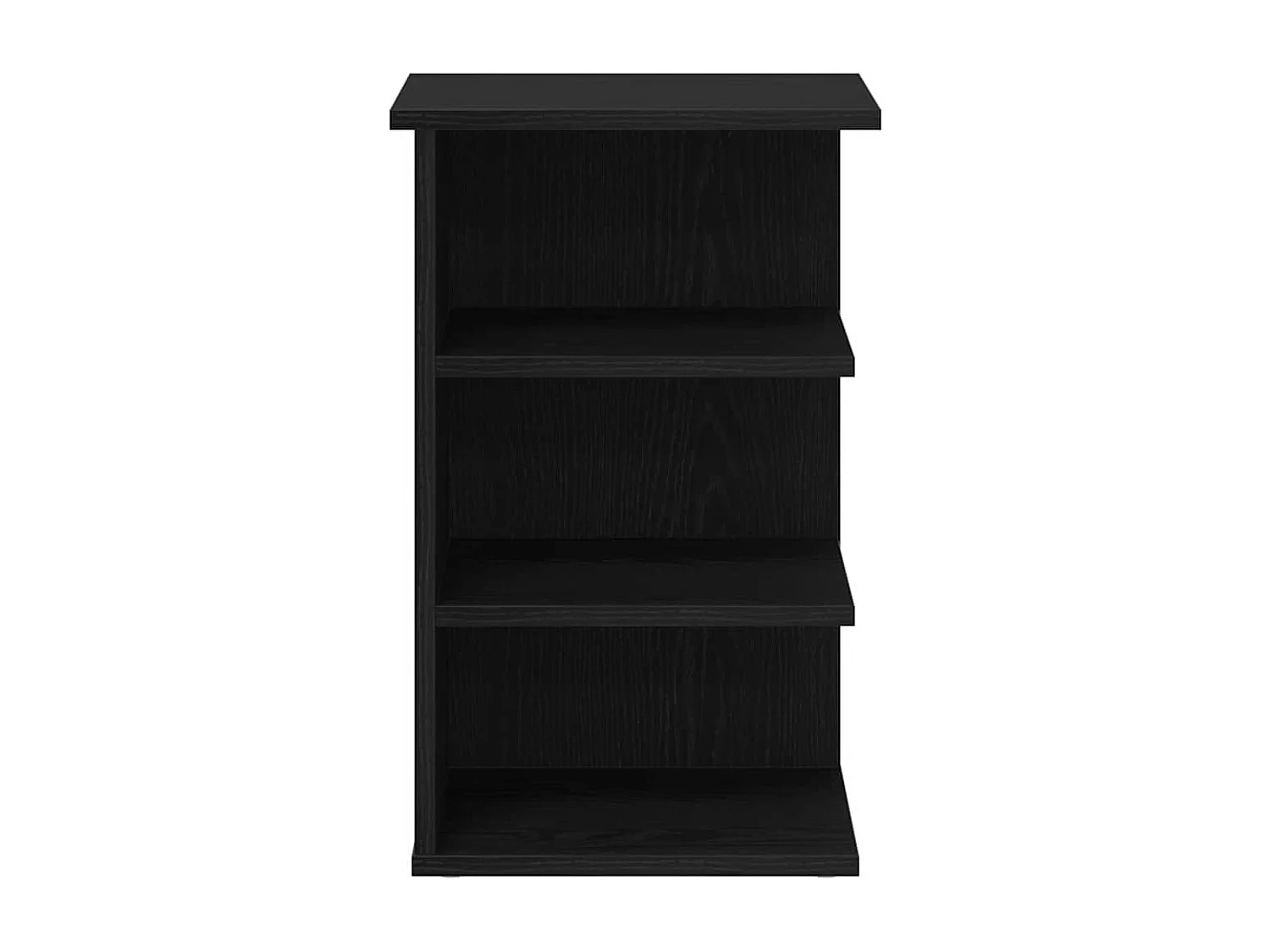 Meuble de rangement Noir Chêne 35x35x55 cm Bois d'ingénierie