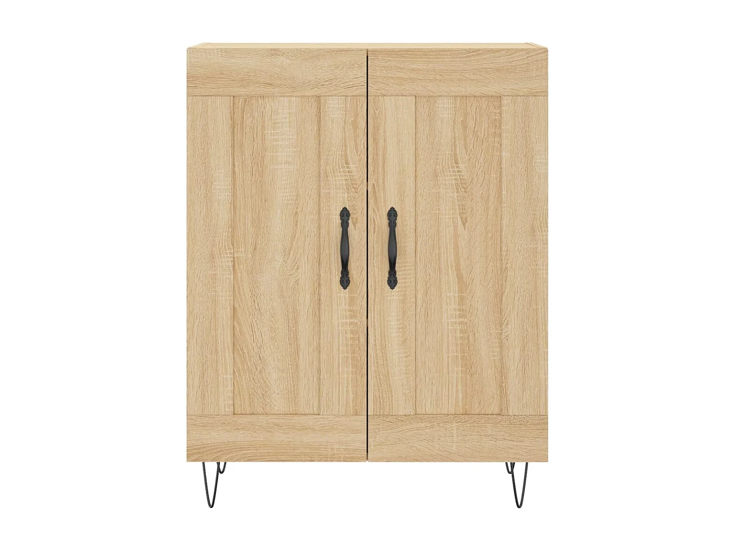 Buffet haut Chêne sonoma 69,5x34x180 cm Bois d'ingénierie
