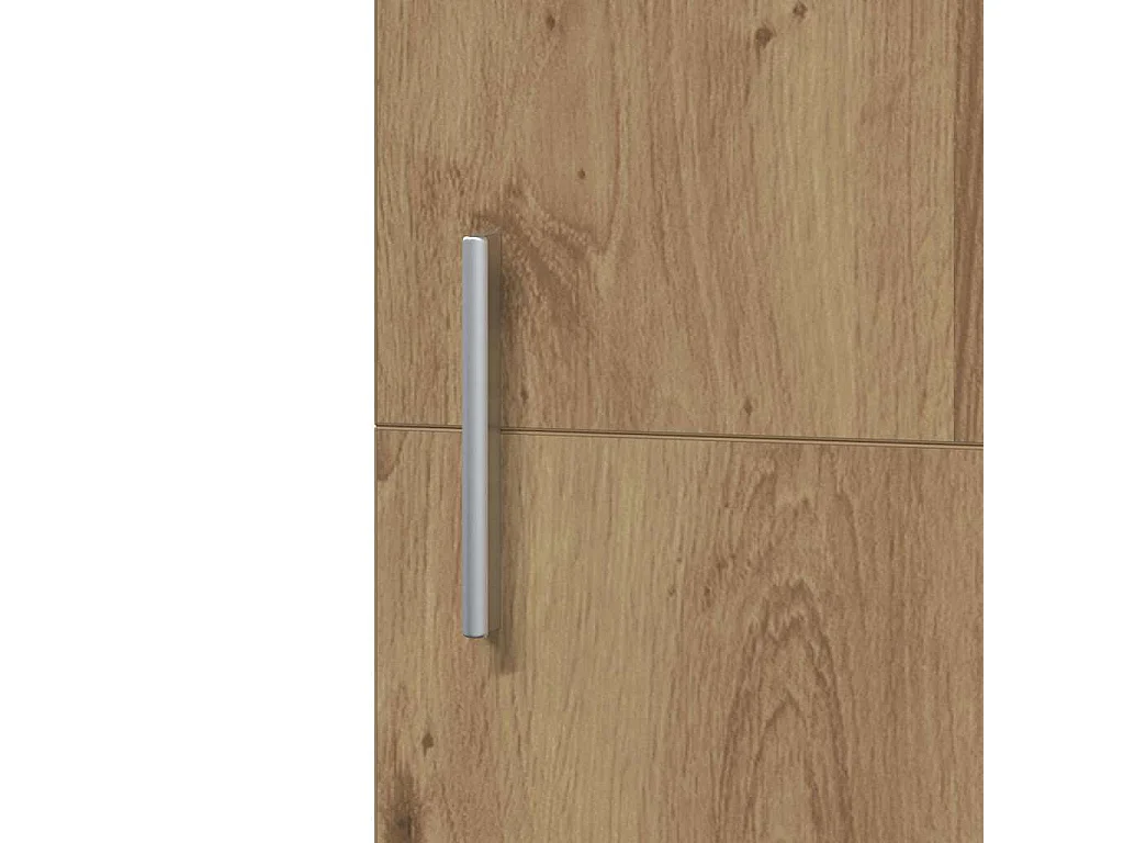 Commode Chêne Artisan 45x42.5x185 cm Bois d'ingénierie