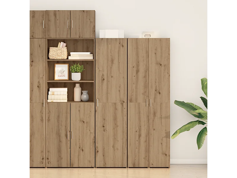 Cassettiera Artisan Oak 45x42,5x185 cm Legno ingegnerizzato