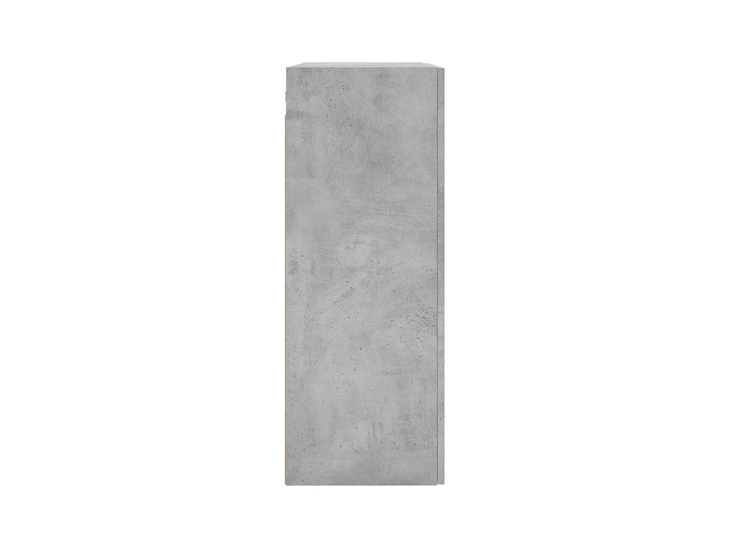 Armoires murales 2 pcs gris béton 69,5x34x90 cm