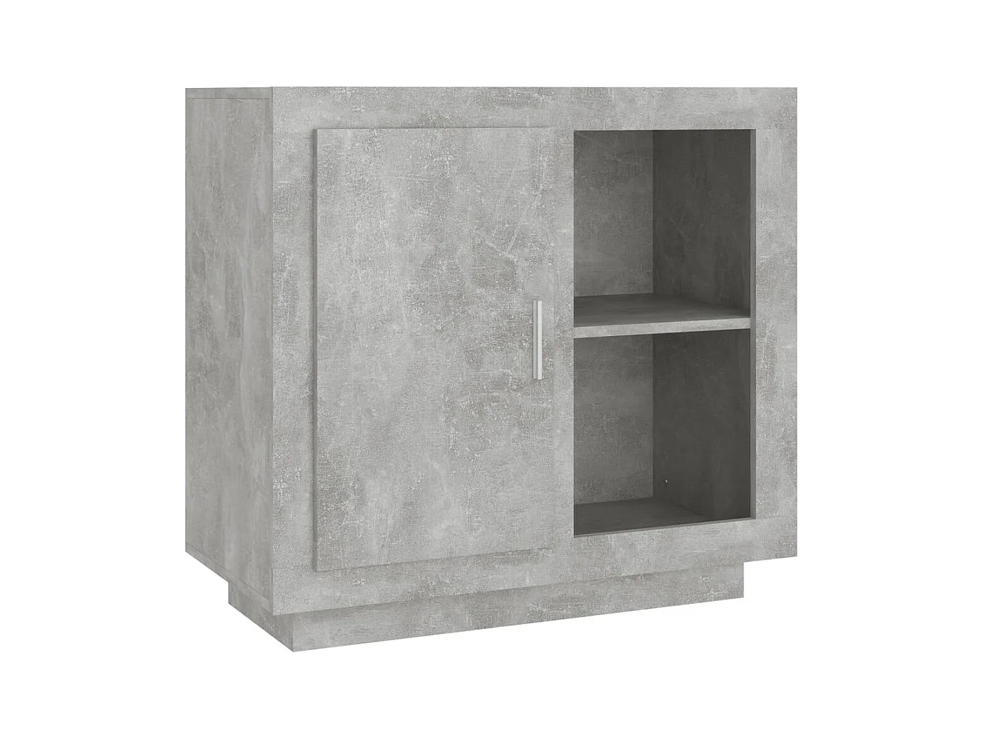 Buffet Gris béton 80x40x75 cm