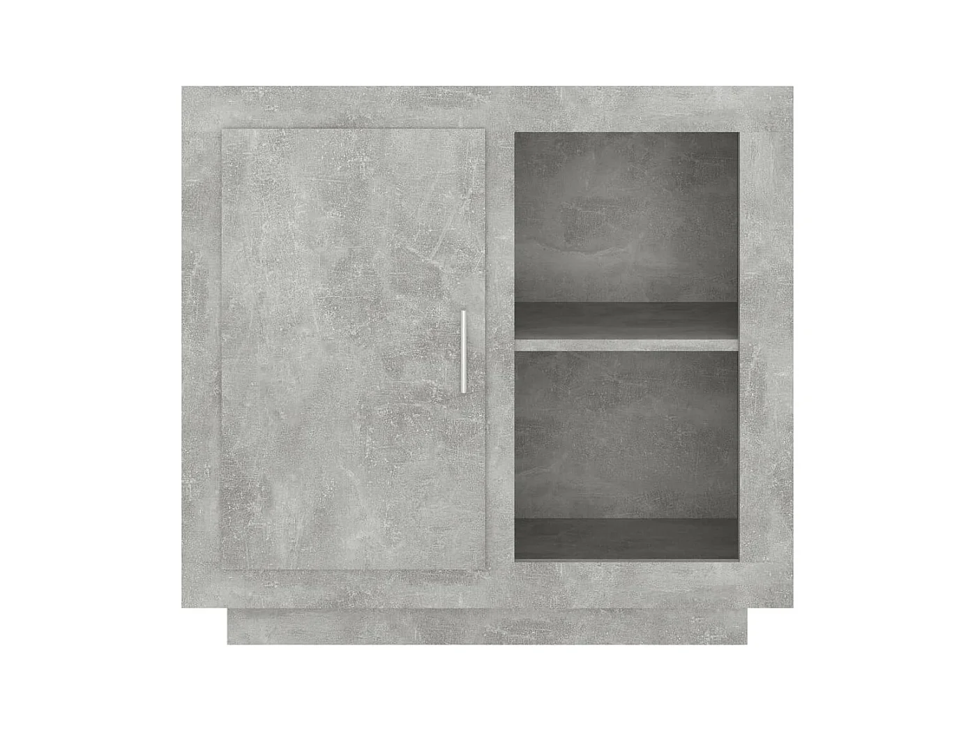 Buffet Gris béton 80x40x75 cm