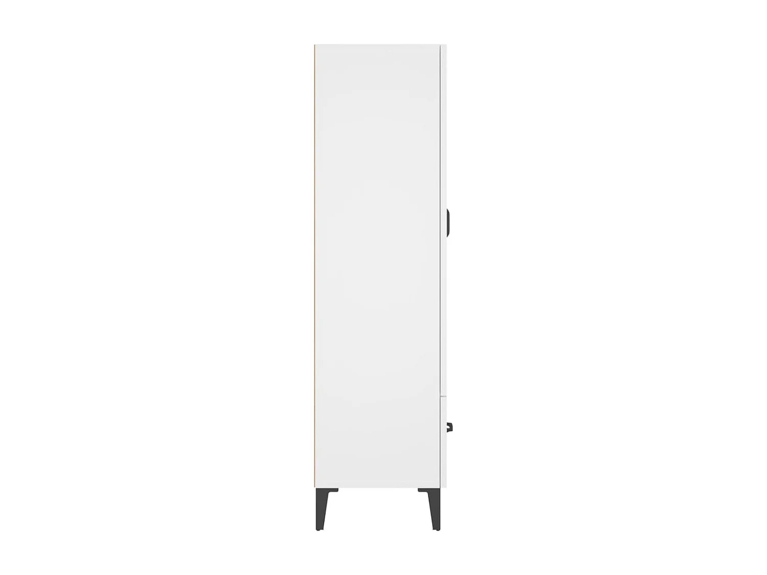 Buffet haut Blanc 70x31x115 cm Bois d'ingénierie