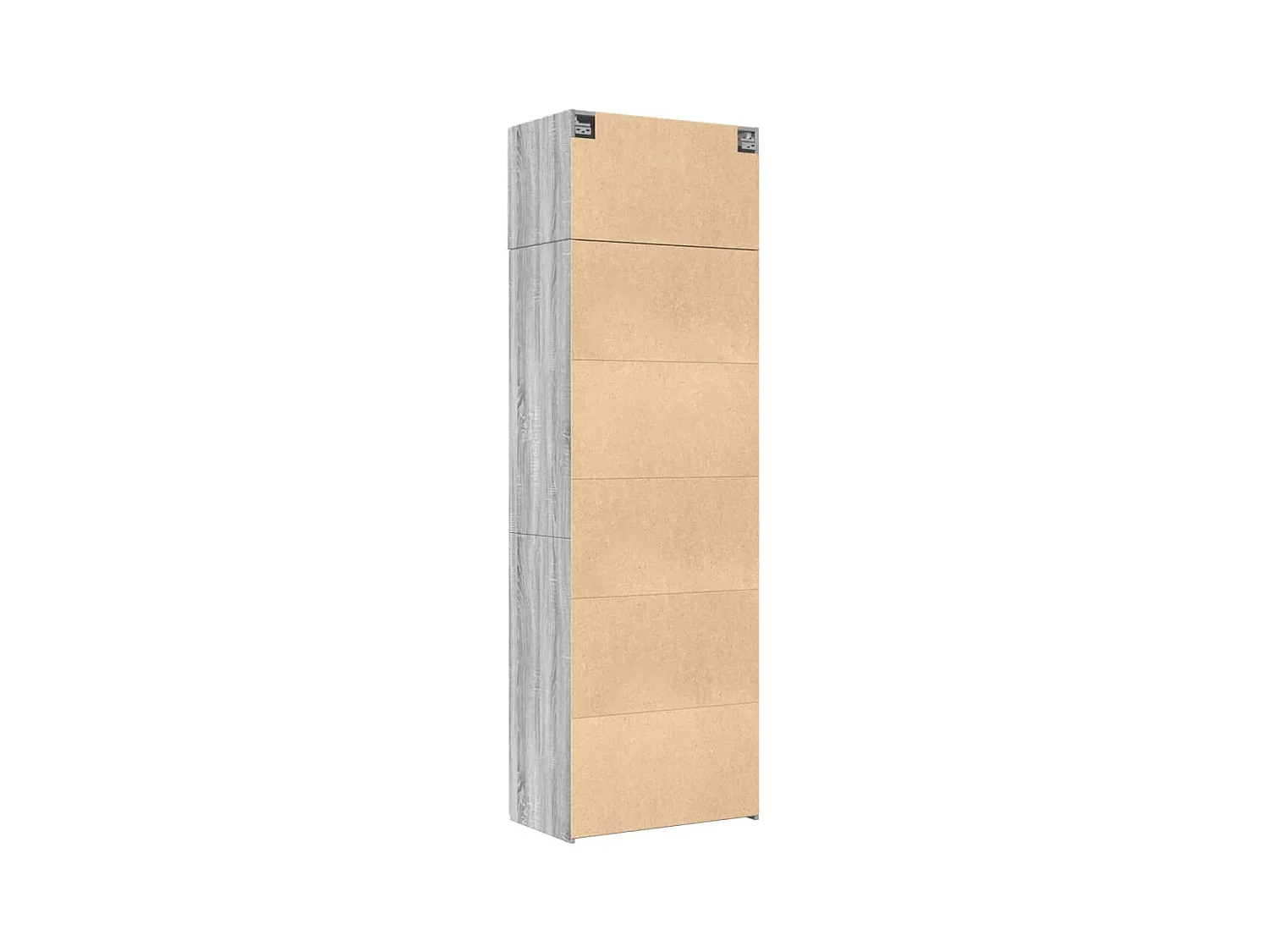 Armoire de rangement sonoma gris 70x42,5x225 cm