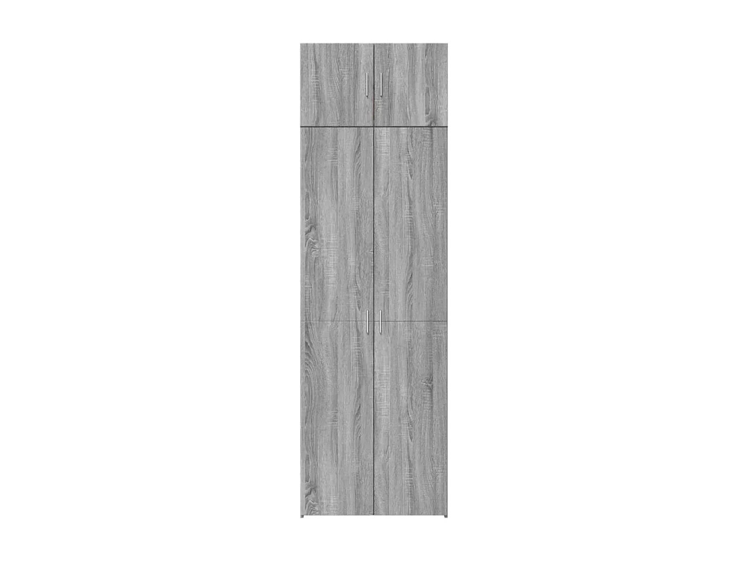 Armoire de rangement sonoma gris 70x42,5x225 cm