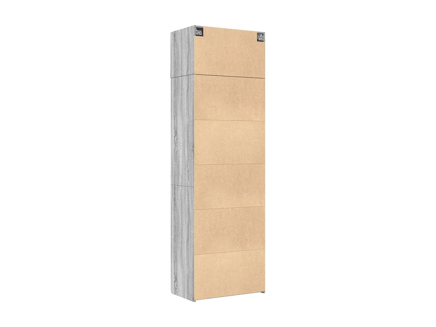 Armoire de rangement sonoma gris 70x42,5x225 cm