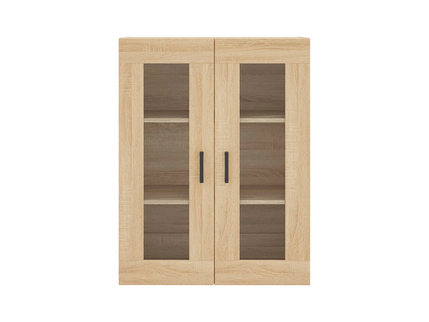 Hoog dressoir Sonoma eiken 69,5x34x180 cm Technisch hout