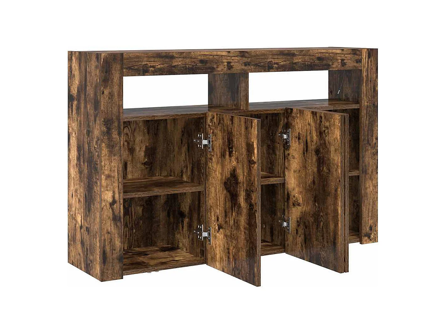 Buffet Chêne Fumé Bois d'Ingénierie 116 x 30 x 75 cm