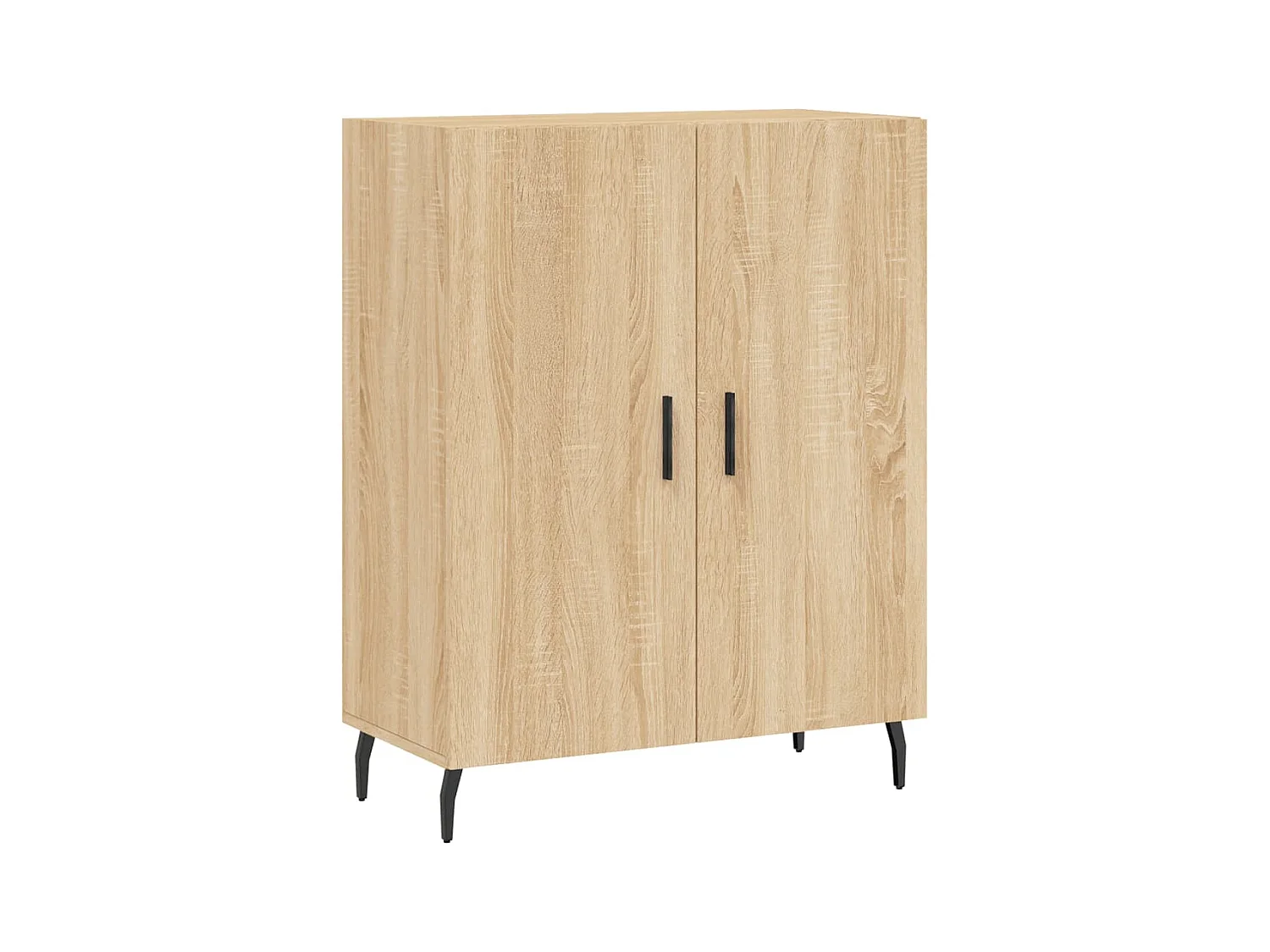 Credenza in rovere Sonoma 69,5x34x90 cm in legno ingegnerizzato