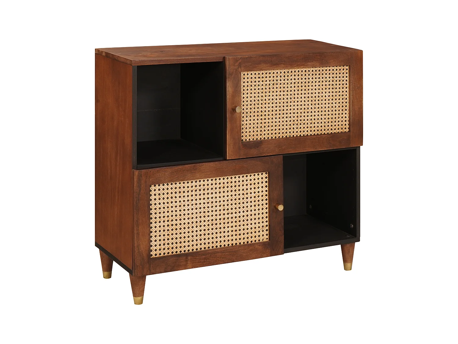 Meubles et étagères de rangement pour médias Marron