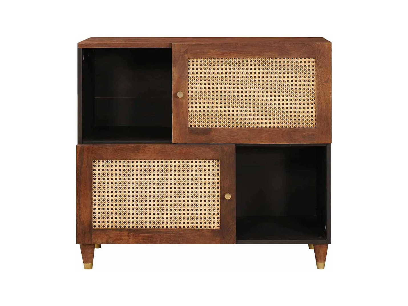 Meubles et étagères de rangement pour médias Marron