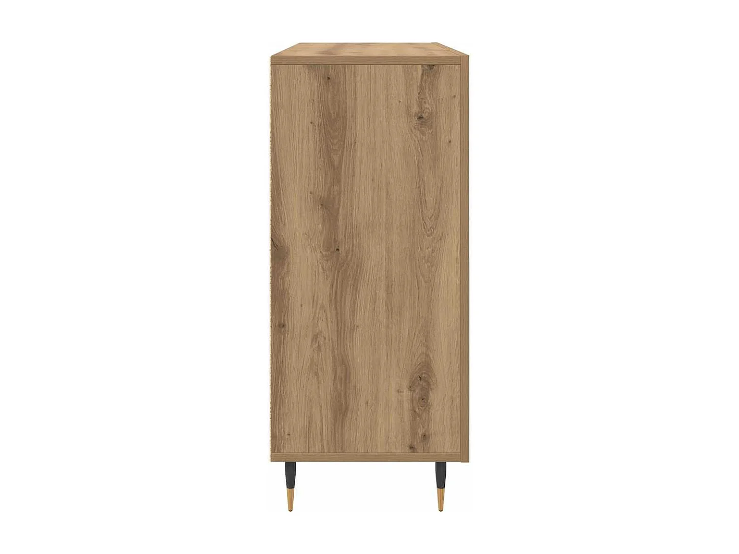 Buffet avec stockage avec porte Marron 90 x 34 x 80 cm Bois d'ingénierie